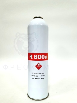Фреон R-600 в баллоне по 420гр под клапан (белый)